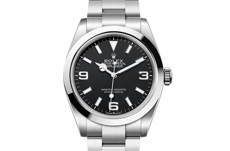 Orologio Rolex Explorer 40 in acciaio Oystersteel 